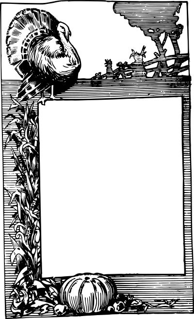 Turkey Frame clipart