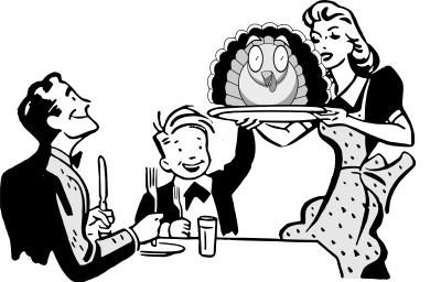 Turkey Served Under Cooked clipart