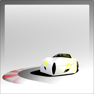 Turning Car clipart