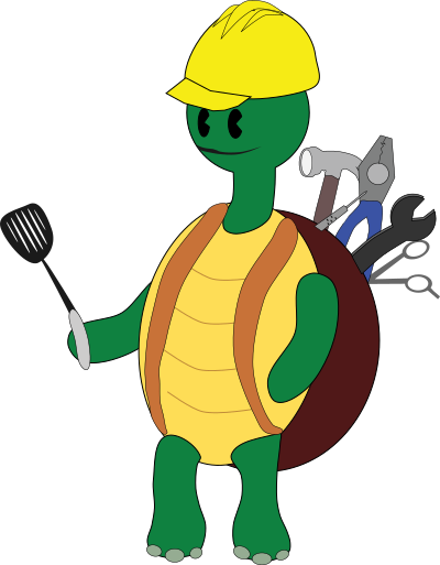 Turtle master clipart