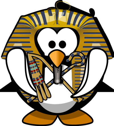 Tut-Ankh-Penguin clipart