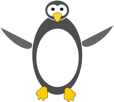 Tux clipart