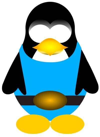 Tux clipart