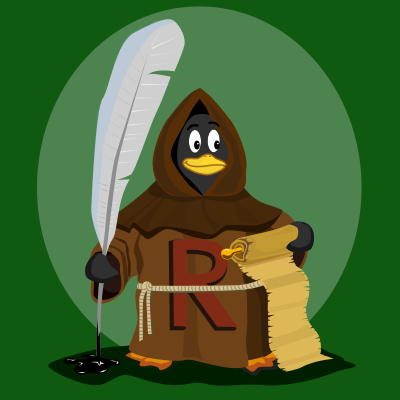 Tux redactor clipart