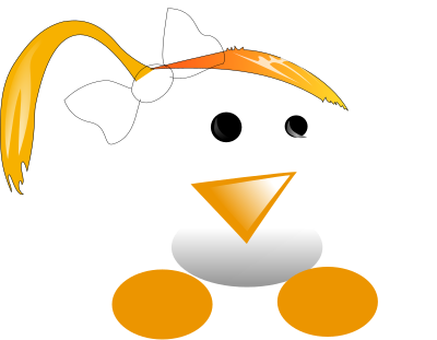 Tuxina clipart