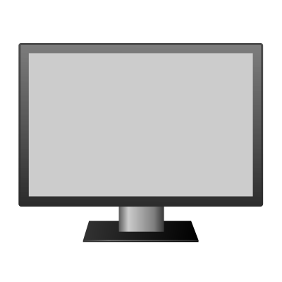 TV icon clipart