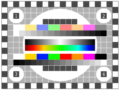 TV Test Screen clipart