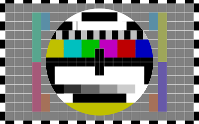 TV testscreen clipart