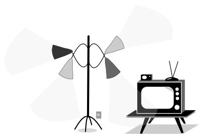 TV VINTAGE 1 clipart