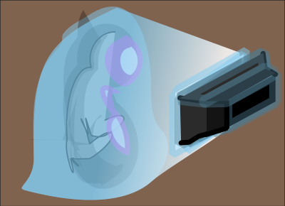 TV watcher clipart