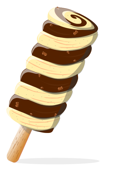 Twisted Nut Ice clipart