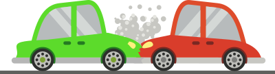 Two Cars Crash clipart