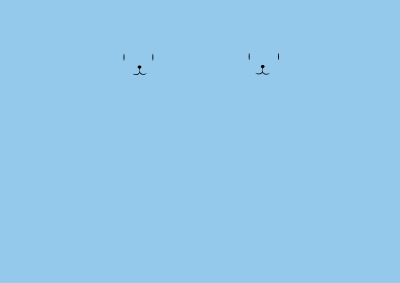 Two cats clipart
