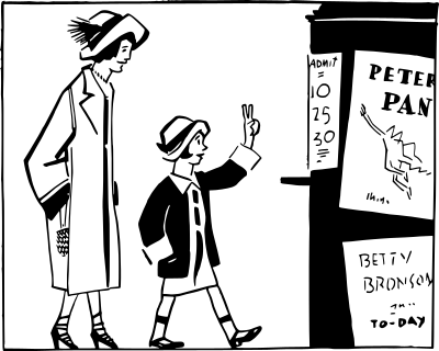 Two for a Show clipart