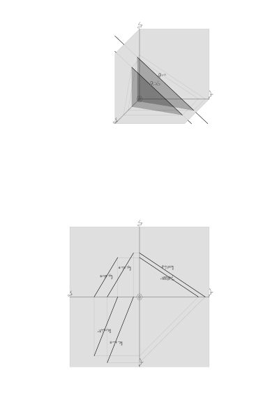 two parallel straight lines, -- zwei parallele Geraden clipart