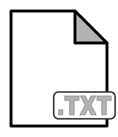 TXT Document clipart