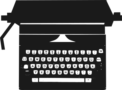 Type Writer clipart