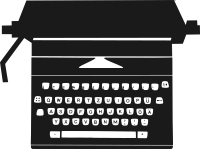 Typewriter clipart
