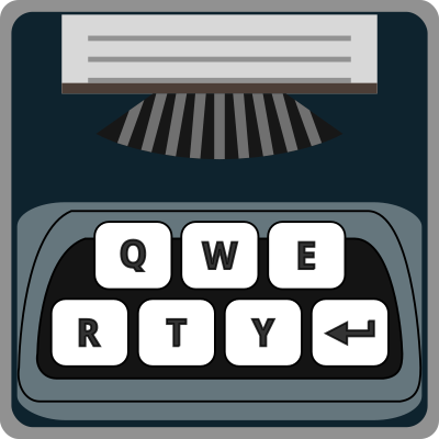 Typewriter clipart