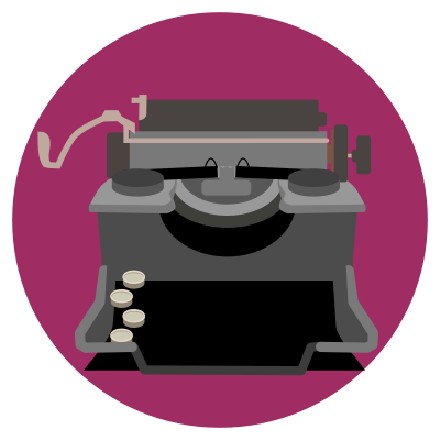 Typewriter clipart