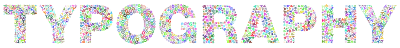Typography For dcrobertson01 Prismatic clipart
