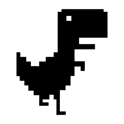 Tyrannosaurus rex pixel clipart