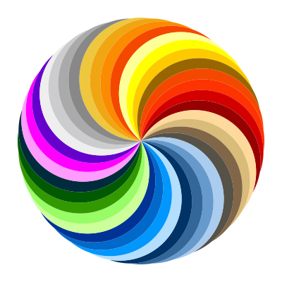 Ubuntu 36 swirl clipart