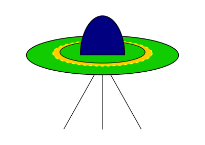 UFO 1 clipart