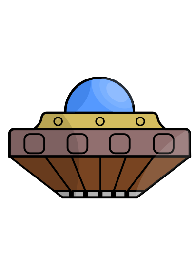 UFO 2 clipart