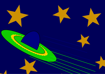 UFO 2 clipart