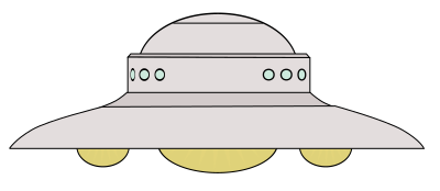 UFO - Colour Remix clipart