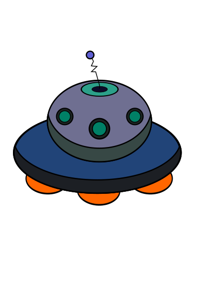 UFO1 clipart