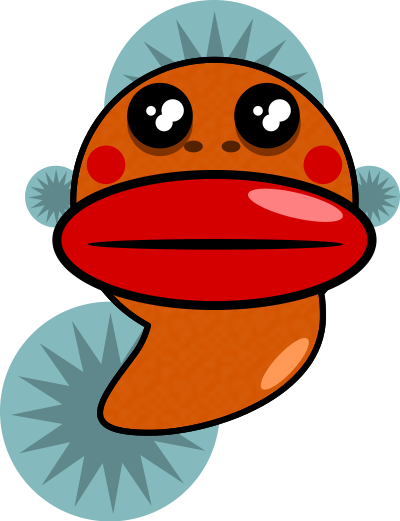 Ugly fish clipart