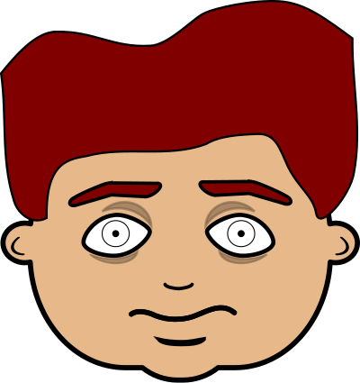 Ugly kid clipart