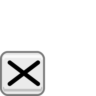 UI exit/close Button clipart