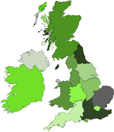 UK and Ireland clipart