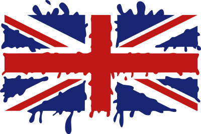 UK Splat Flag clipart