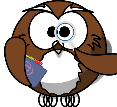 ULTRA SMART OWL clipart