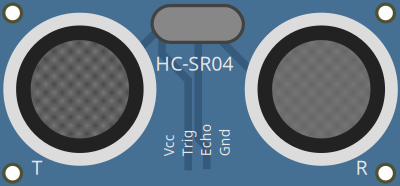 Ultrasonic Distance Measurement Module clipart