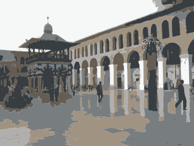 Umayyad Mosque 2009-11-12 15.05.28 clipart