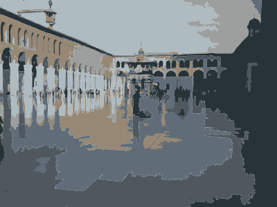Umayyad Mosque, Damascus, Syria clipart