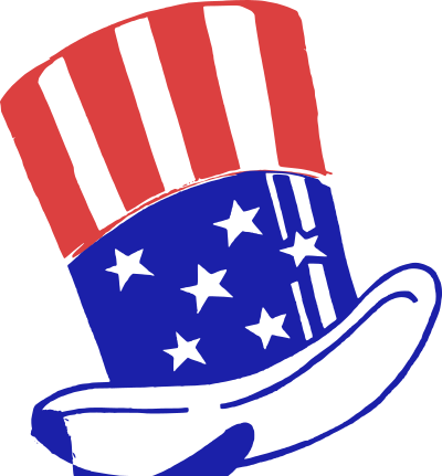 Uncle Sam Hat clipart