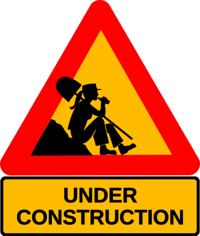 Under construction clipart