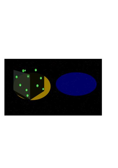 Under Construction Borg vs. Enterprise clipart