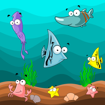 Under sea clipart