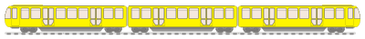 Underground train clipart