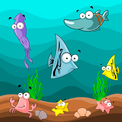 Undersea clipart
