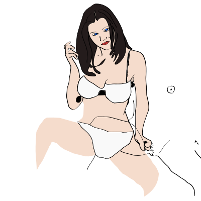Underwear Woman clipart