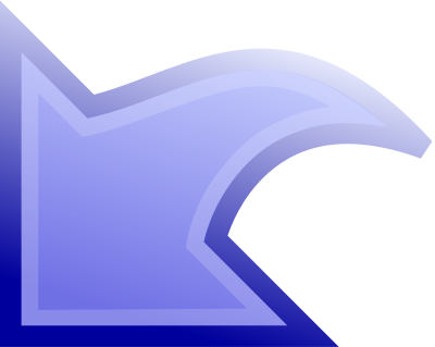 Undo Blue clipart
