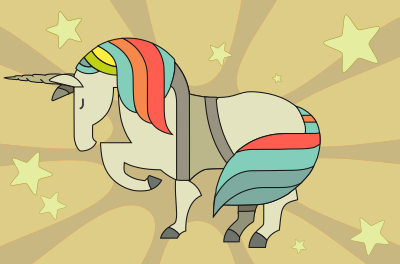 Unicorn magic clipart